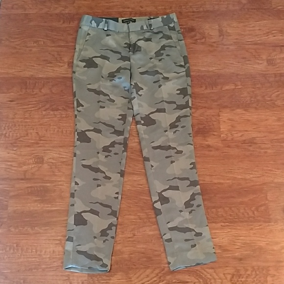 silk camo pants
